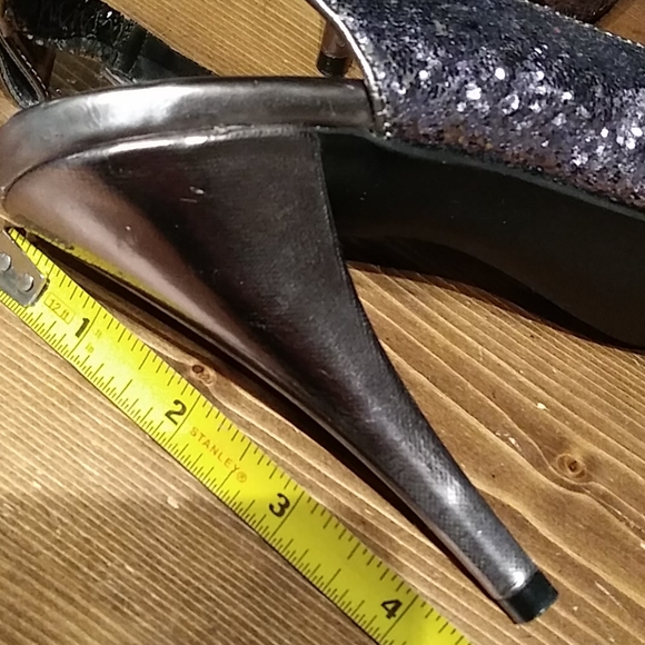 Steve Madden  glittered  heels - Picture 10 of 14